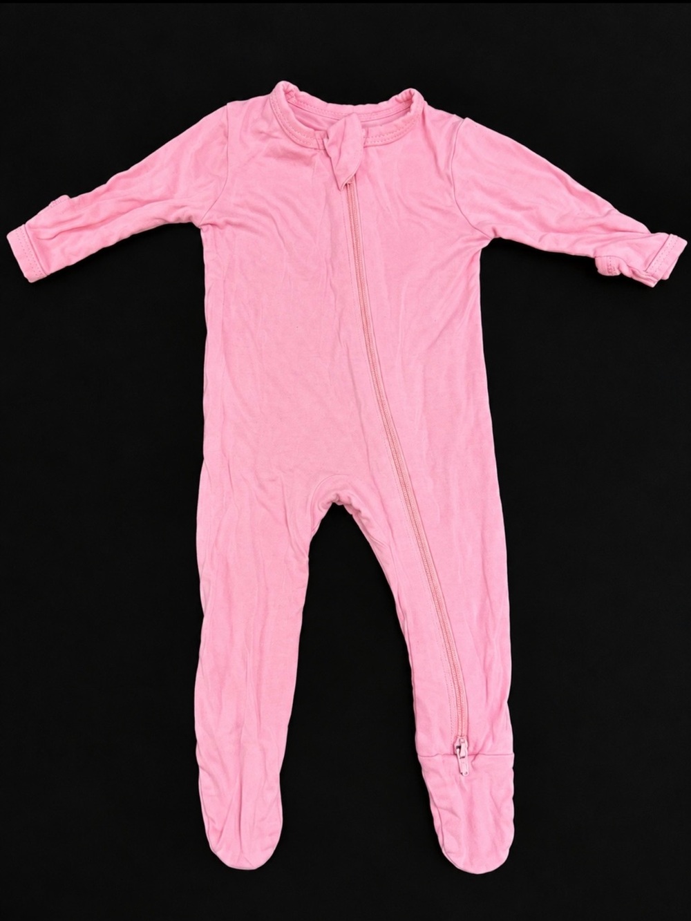 KYTE baby guava Zippered Footies